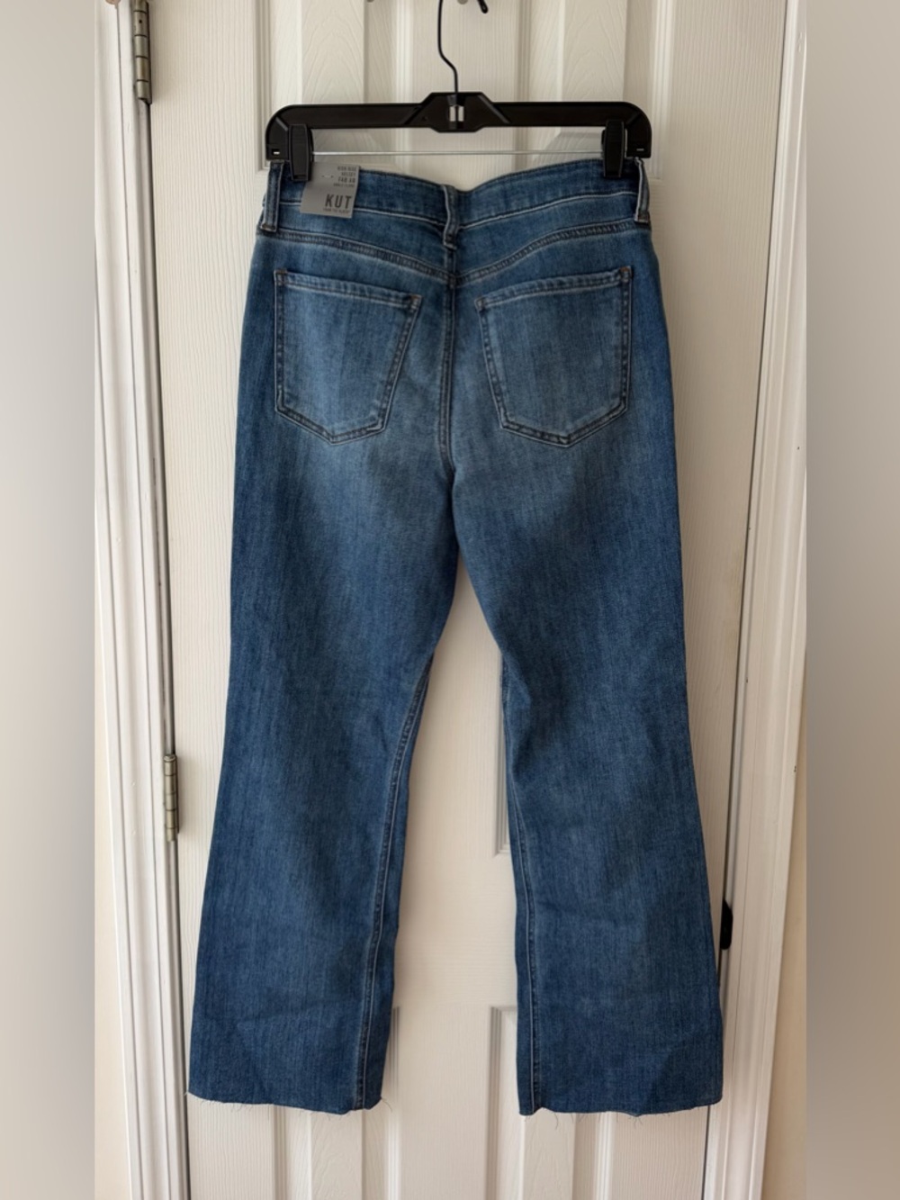 NWT - Women's Kut From The Cloth Kelsey High Rise Ankle Flare Jeans - Size 6 - Picture 2 of 10